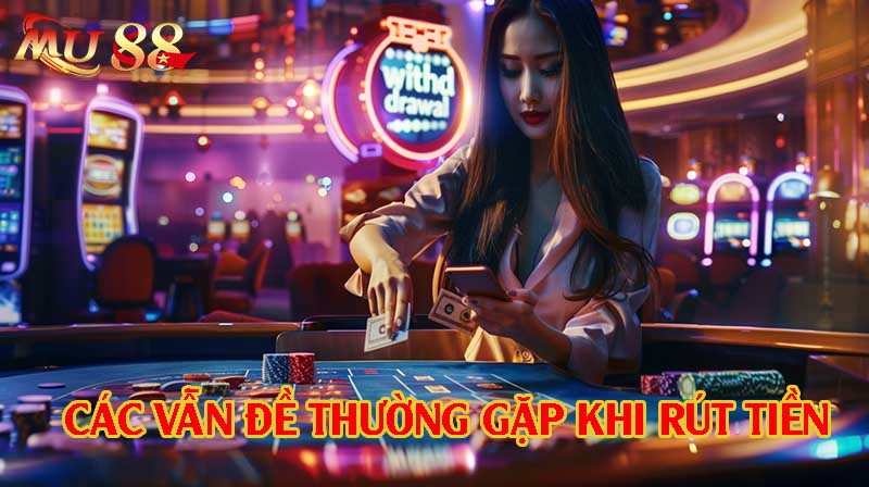 Các vấn đề thường gặp khi rút tiền và cách khắc phục